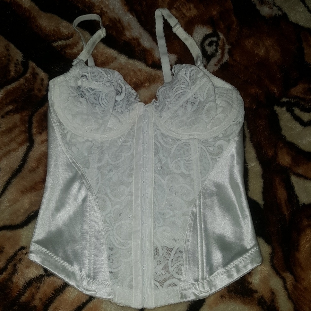 White Satin Lingerie